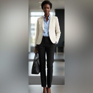Ralph Lauren Cream Linen Blazer